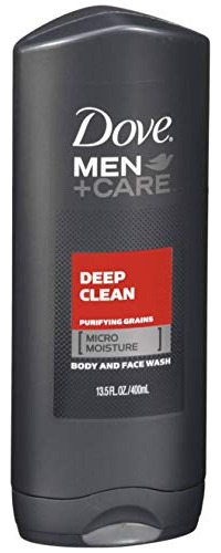 Dove Men+cuidado Cuerpo Quot; Lavado Facial, Profundo U0n6f