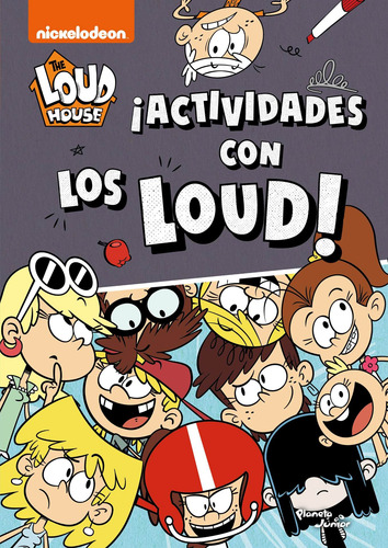 ¡Actividades con los Loud!, de Nickelodeon. Nickelodeon Editorial Planeta Infantil México, tapa blanda en español, 2021