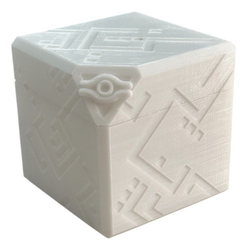 Deck Box Millennium Cube Yugioh! Color Blanco Millennium Cube Inglés