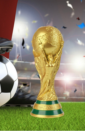 Imagen 5 de 7 de Trofeo Copa Del Mundo Resina 21cm