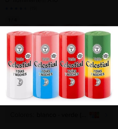Imagen 3 de 6 de Velones 7 Días ,diferentes Marcas,y Colores.sin Elección.