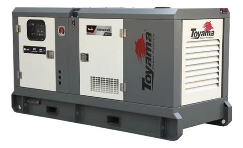 Gerador A Diesel Toyama Silent 66 Kva 220v Com Ats Integrado