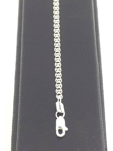Pulsera De Plata Ley 925 Para Dama Tejido China 22 Cm