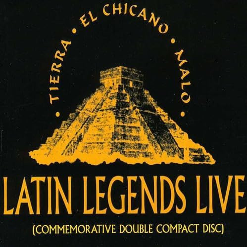 Cd:latin Legends Live (tierra, El Chicano, Malo) [2 Cd]