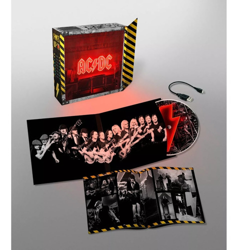 Ac/dc Power Up Cd+luz+usb+book Deluxe Edition Imp. En Stock