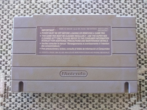 Swat Kats Snes 100% Original Buena Condición!!! (Usado)