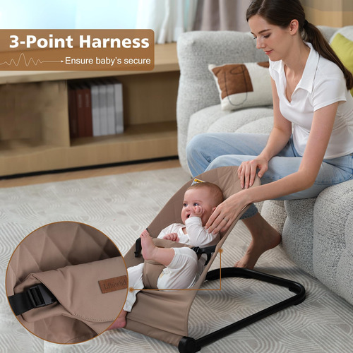 Gorila Portátil Para Bebés Hasta Seis Meses Asiento Inflable Caqui Nombre Del Diseño