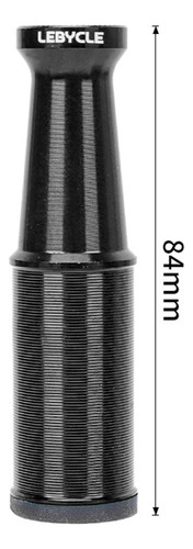 Bicicleta Trasera 8,4x2,2 Cm Liberación Rápida Negra