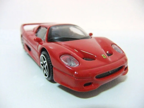 Imagen 1 de 5 de Auto Ferrari F50 Coleccion 1/43 Burago Metal