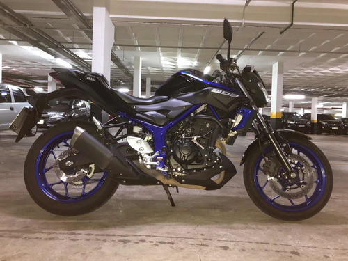 Yamaha Mt-03 18/19 Azul Toda Original 27mil Km