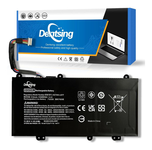 Dentsing Sgxl Bateria Para Laptop Hp Envy T-u Serie -unr