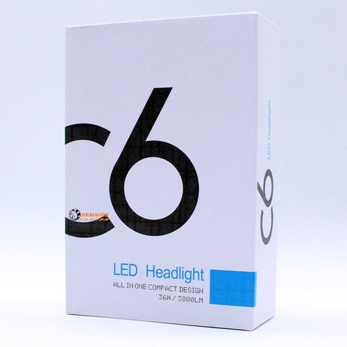 2 Bombillos Luz Led Exploradoras 9005/9006 7600lm C6 Carro