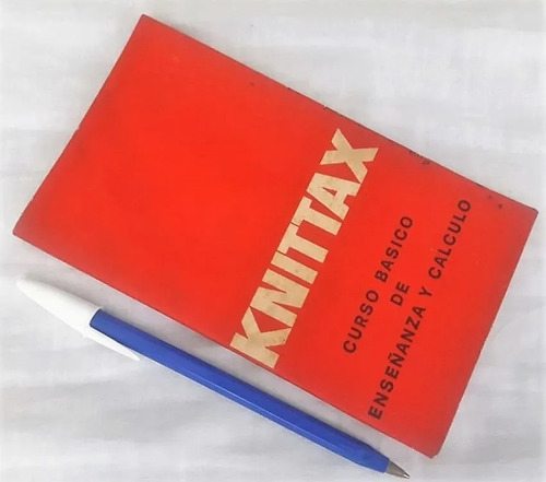 Knittax Curso Básico De Enseñanza Y Cálculo Usado Buen Estad (Usado)