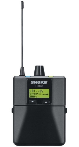 Shure P3ra-g20 Receptor Inalámbrico Bodypack Para Psm300