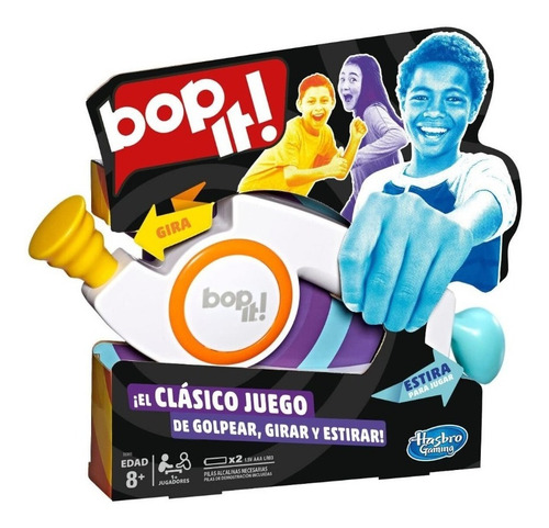 Imagen 4 de 4 de Juego Bop It - Gira Y Juega - Original Hasbro