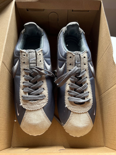 Zapatillas Nike Cortez Gris Talle 36 (Usado)
