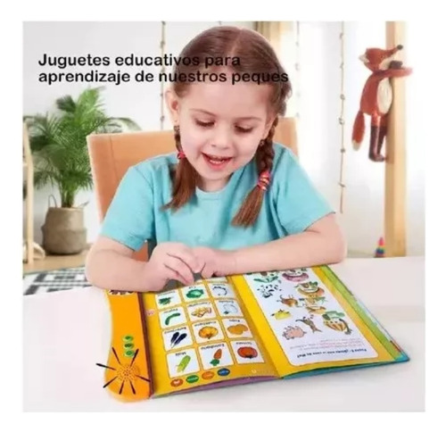 Libro Interactivo Mi E-book En Español Para Aprender A Leer