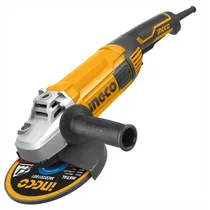 Comprar Amoladora Angular 2200w Esmeril Cortadora 9'' Ingco Color Amarillo