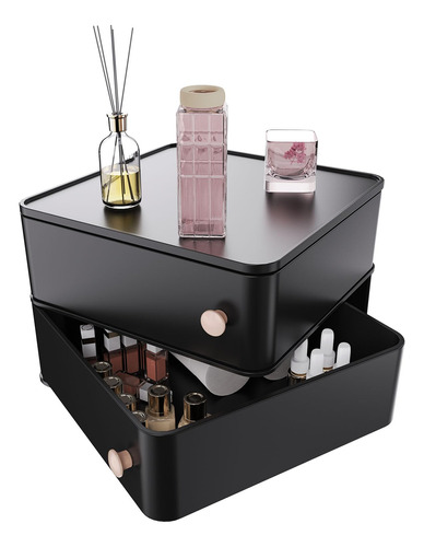 Organizador De Maquillaje Giratorio, Vitrina De Cosmeticos C