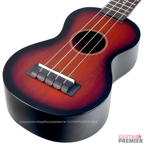 Ukelele Soprano Mahalo Serie Java Cuerdas Aquila Funda Pua