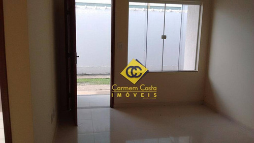 Imagem 4 de 7 de Casa Com 2 Quartos À Venda, 60 M² Por R$ 185.000 - Chácara Mariléa - Rio Das Ostras/rj - Ca1988