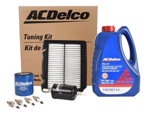 Kit De Afinacion 5w30 Mineral Aveo 2009-2017