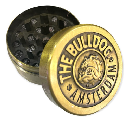 Moledor Grinder Metálico De Bulldog Ámsterdam 4 Pisos 40mm