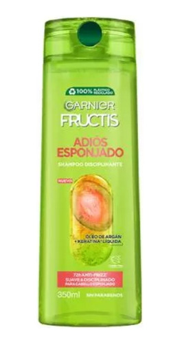 Fructis Shampoo Adios Esponjado 350ml