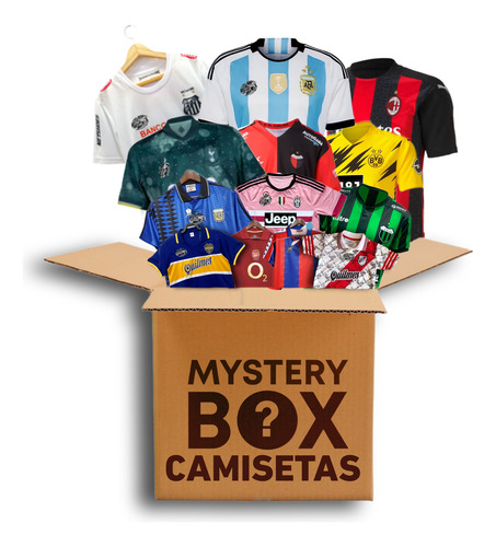 Caja Misteriosa De Camisetas De Futbol Mistery Box Fútbol