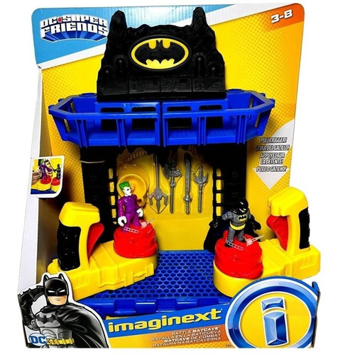 Conjunto Grande Imaginext Batalha Na Batcaverna Original