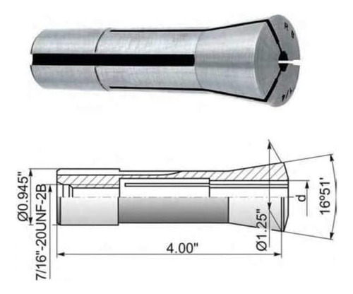 Pinza De Resorte Redonda De Precision Lldsimex De 65 Mm, 13