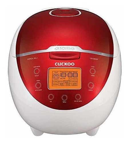 Cuckoo Cr-0655f - Arrocera Eléctrica Color Roja