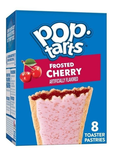 Tartas Kellogg's Pop Tarts Sabor Cereza 1 Caja De 384g
