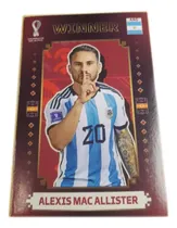 Comprar Figurita Alexis Mac Allister Maxi Poster Argentina Campeon