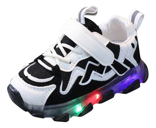 Calzado Deportivo Para Bebés Y Niñas Led Light Luminous