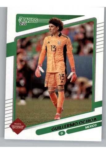 Donruss Road To Qatar 85 Guillermo Ochoa México Tarjeta Come