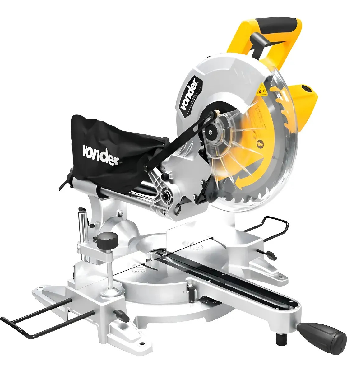 Serra de Esquadria Telescópica VONDER 10" 1800W Corte 300mm Madeira Alumínio SEV1810T