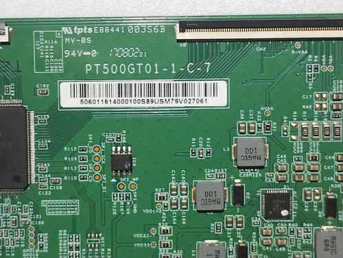 Placa T-con Tv Philips 50pug6102/78 Pt500gt01-1-c-7 (Usado)