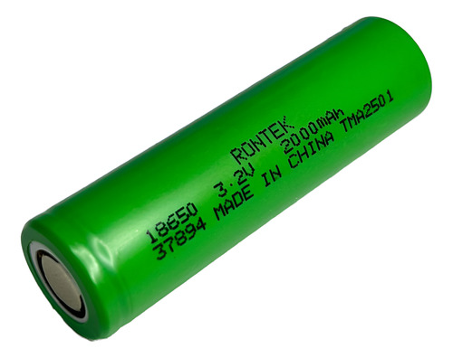 Bateria 18650 Lifepo4 3.2v 2000mah 3c Ifr18650 Lfp18650
