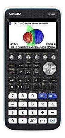 Calculadora Grafica Casio Color Blanco Y Negro Prizm Fx-cg50