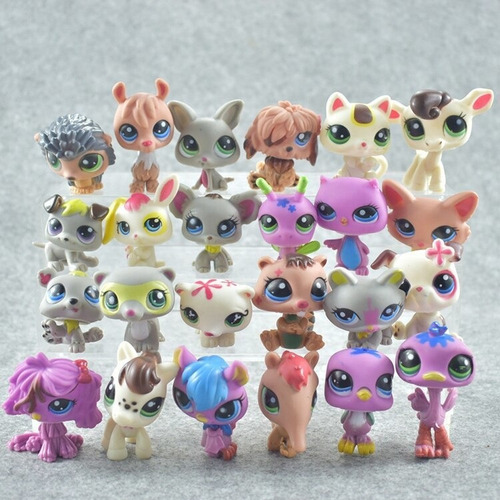 Nuevo Set De 24 Minifiguras Lps Pet Shop Para Cocker
