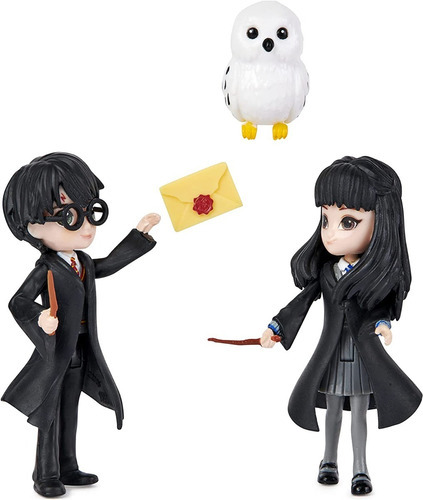 Wizarding World Set Mini Figuras Harry Potter Y Cho Chang