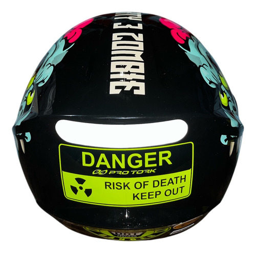Pro Tork New Liberty Three Diseño Zombie Negro Zombie L