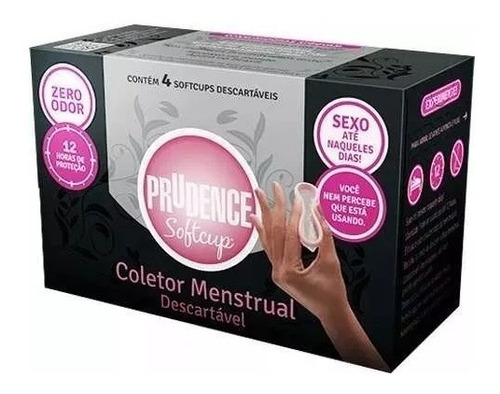 Coletor Menstrual Descartável Prudence Softcup 