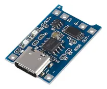 Comprar Cargador Bateria Litio Tp4056 Usb C 5v 1a Con Proteccion Hob