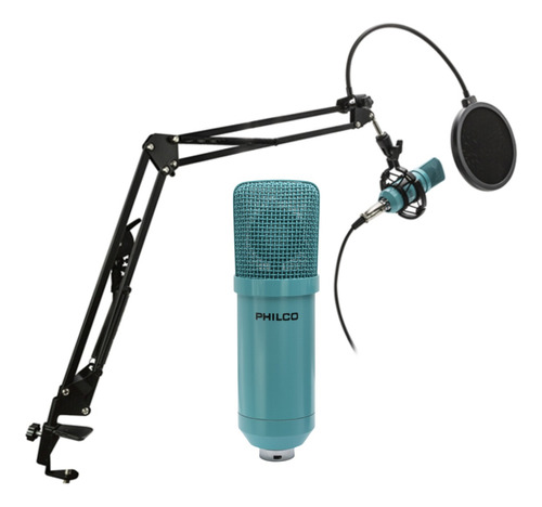 Kit Microfono Streaming Philco Blue + Accesorios - Revogames