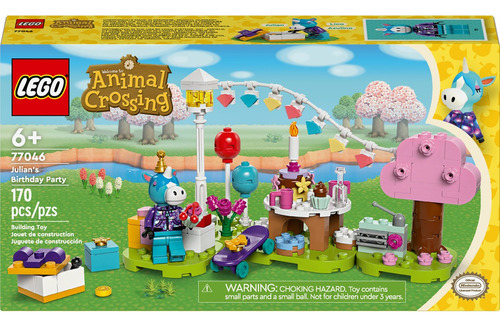 Lego Animal Crossing Fiesta De Cumpleaños De Azulino