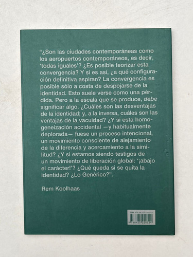 La Ciudad Genérica Rem Koolhaas