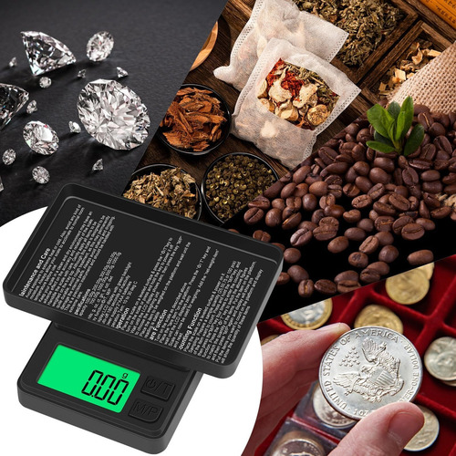 Báscula De Cocina Portátil De Precisión Mini De 1000 G