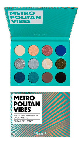 Paleta De Sombras Metropolitan Vibes